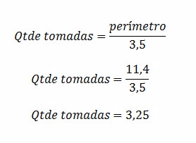 dimensionamento tomadas cozinha