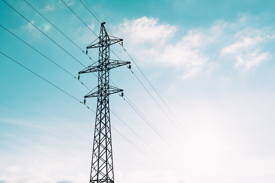 torre de distribuição de energia