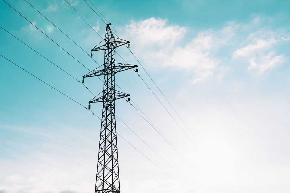 torre de distribuição de energia