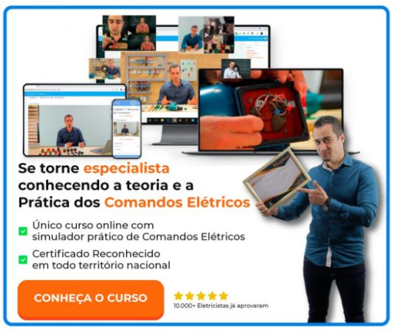 Se torne especialista conhecendo a teoria e a prática dos Comandos Elétricos