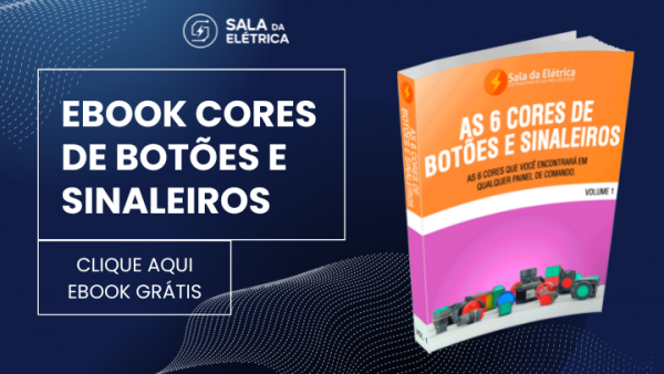 Ebook 6 cores de botões e sinaleiros de painel elétrico