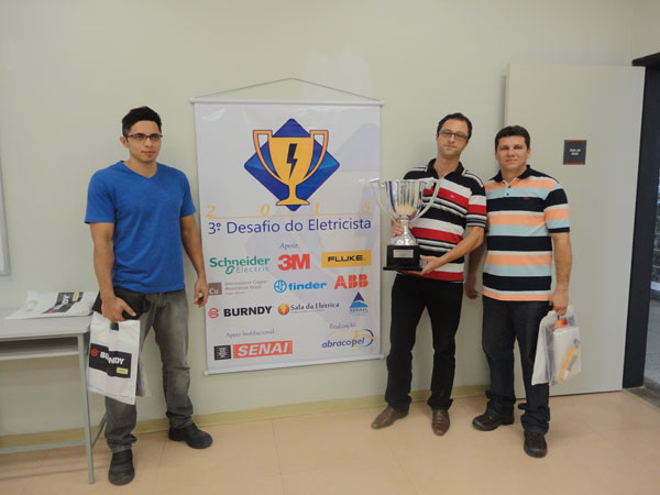 Premiação desafio do eletricista 2015