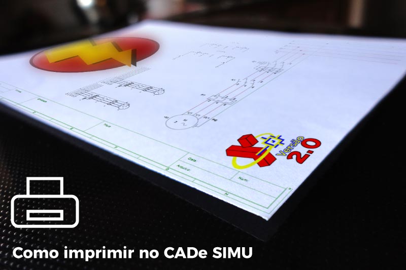 Como Imprimir no CADe SIMU
