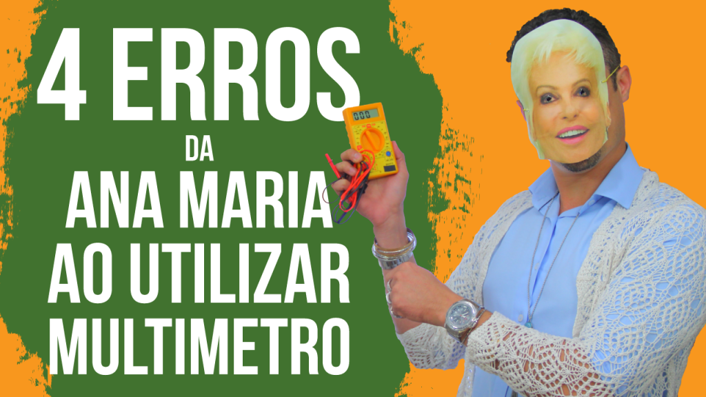 erros ao utilizar o multímetro