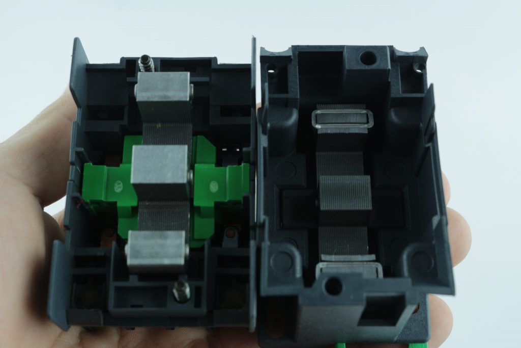 parte interna do contator