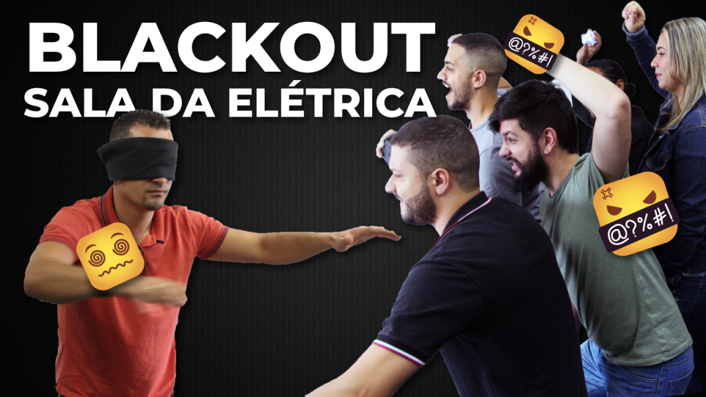Blackout na Sala da elétrica