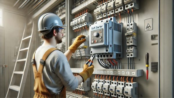 partida eletrônica de motor elétrico