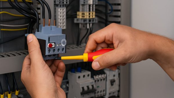 manutenção de relé térmico