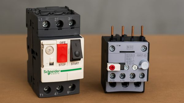 relé térmico e disjuntor motor