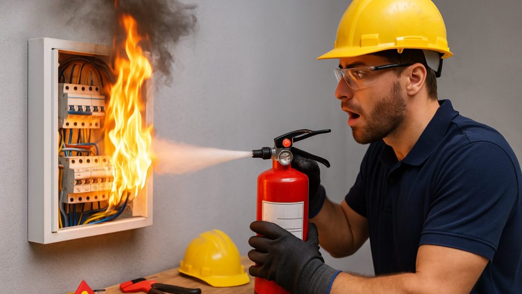 segurança contra incêndio