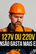 127V ou 220V consome mais