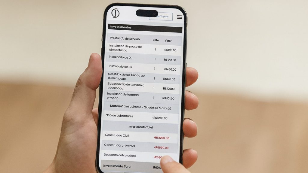 aplicativo Orçamento Incontestável