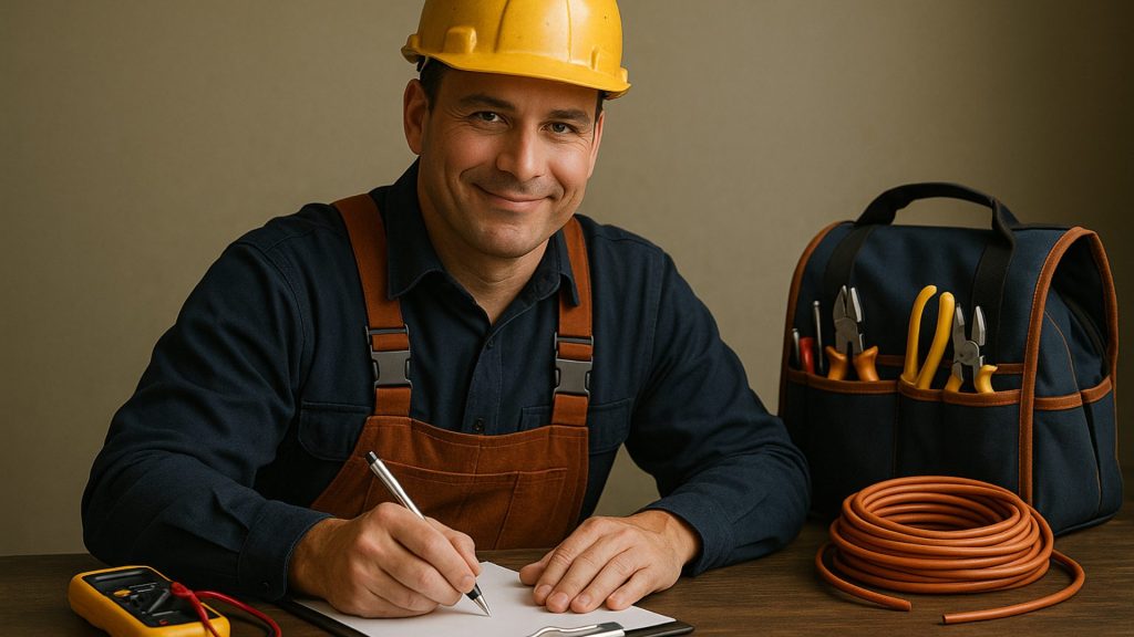 como ser um eletricista independente de sucesso