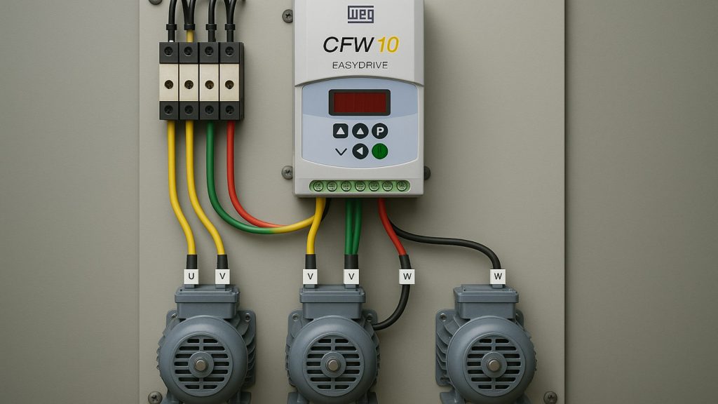Ligação de múltiplos motores