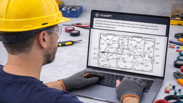 IA para eletricista projeto elétrico