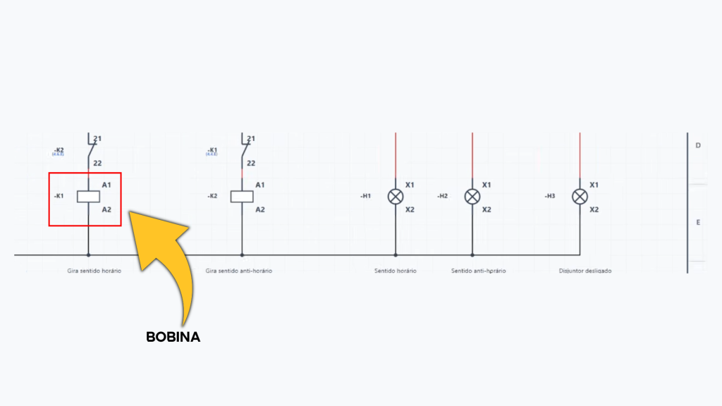 Referência Cruzada em Diagrama Elétrico