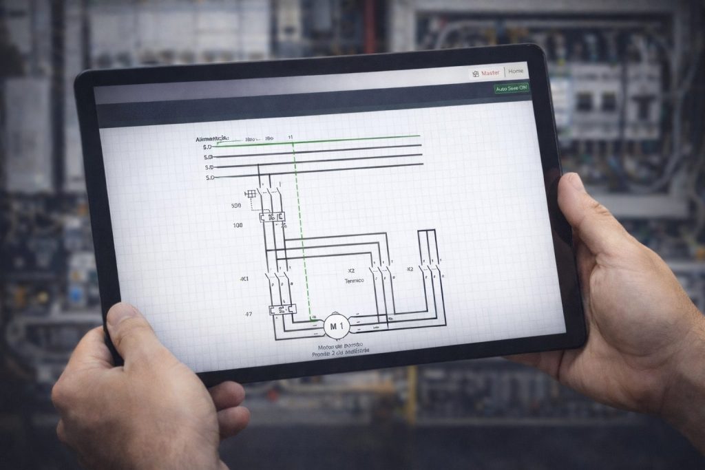 Como FAZER DIAGRAMA de COMANDOS ELÉTRICOS