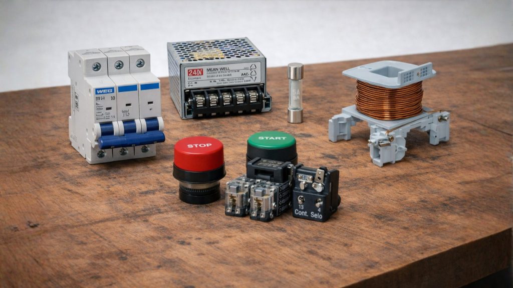 como ligar motor monofásico com contator