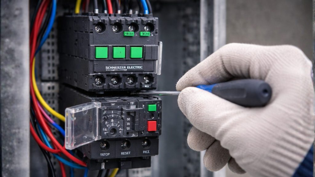 Ajuste do Relé Térmico