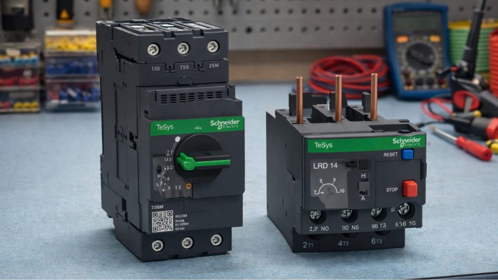 Ajuste do Relé Térmico - relé térmico e disjuntor motor