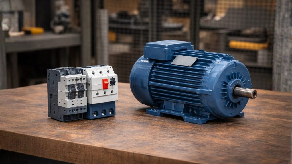 como ligar motor monofásico com contator