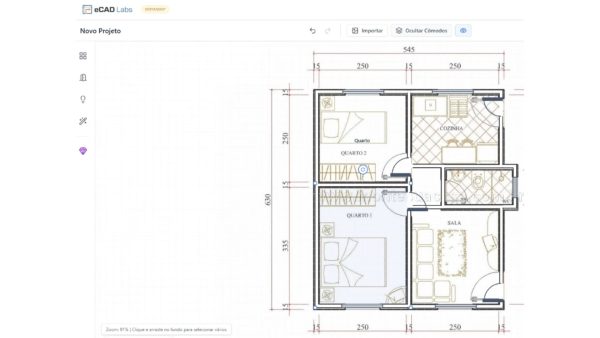 DEFINIÇÃO DOS COMODOS