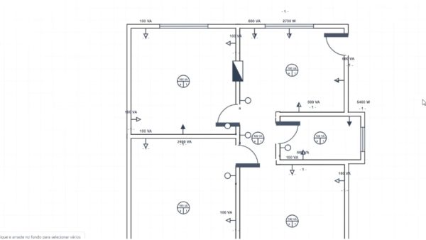 pontos elétricos e cargas - como fazer projeto elétrico residencial