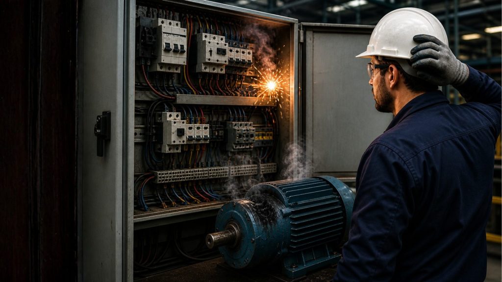 principais erros na elétrica industrialvv
